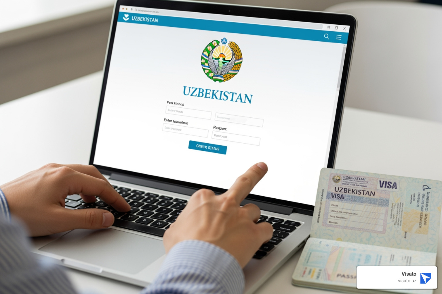 Confirmation email with Application ID highlighted - Uzbekistan visa status check Confirmation email with Application ID highlighted - Uzbekistan visa status check