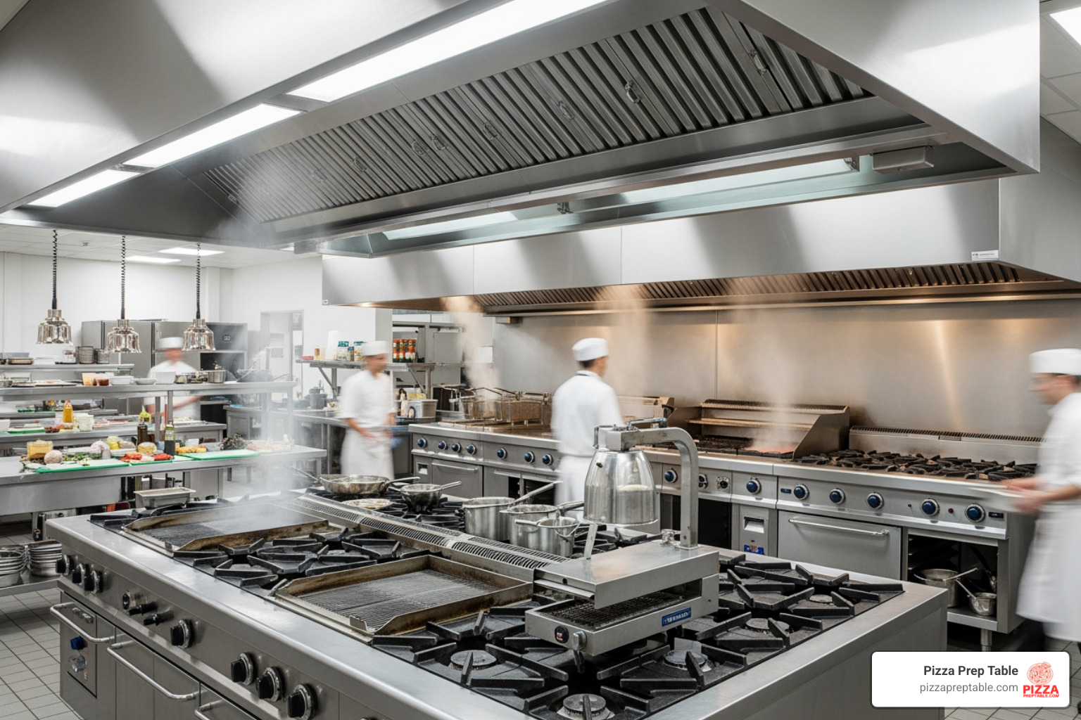 different types of commercial hoods (wall-mount, island) - commercial range hood installation