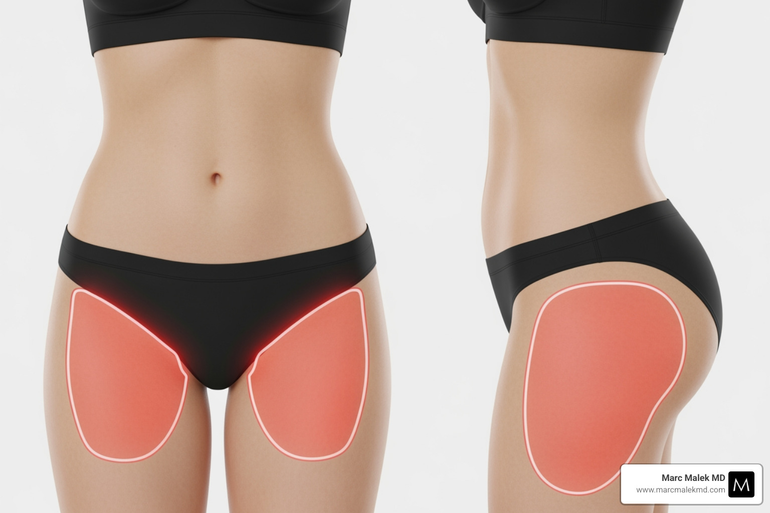 illustrating ideal donor fat areas like the abdomen, thighs, and flanks - breast augmentation with fat transfer illustrating ideal donor fat areas like the abdomen, thighs, and flanks - breast augmentation with fat transfer