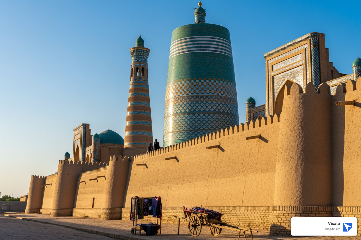 The walled city of Khiva (Itchan-Kala) - what to see in uzbekistan The walled city of Khiva (Itchan-Kala) - what to see in uzbekistan