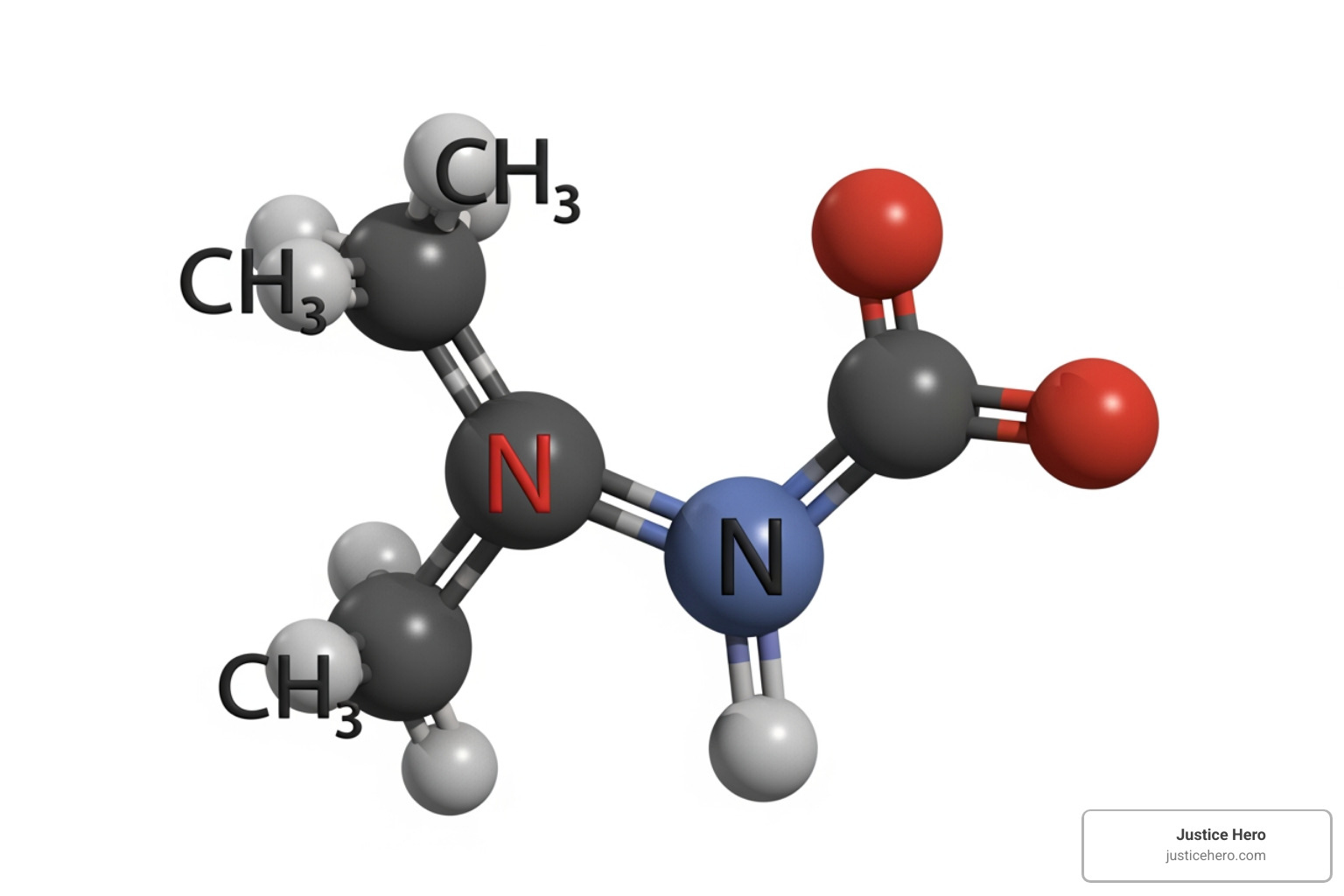 NDMA chemical structure - zantac lawsuit delaware