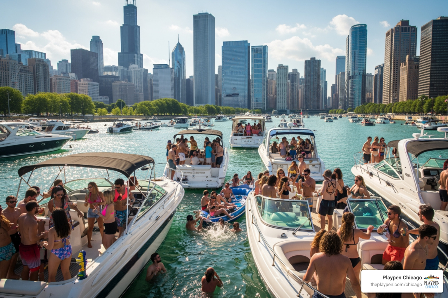 a lively boat party in the Chicago Playpen - list your yacht chicago a lively boat party in the Chicago Playpen - list your yacht chicago