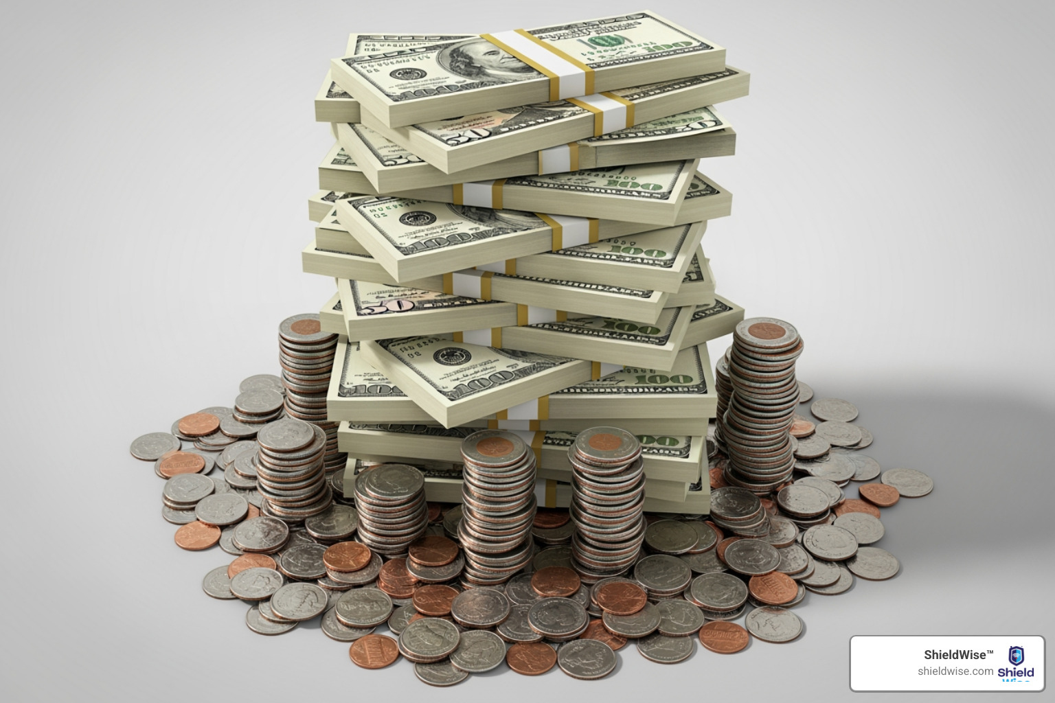 A graph illustrating the potential accumulation of cash value in a universal life insurance policy over several decades, showing a steady upward trend. - universal life - cash value and flexibility