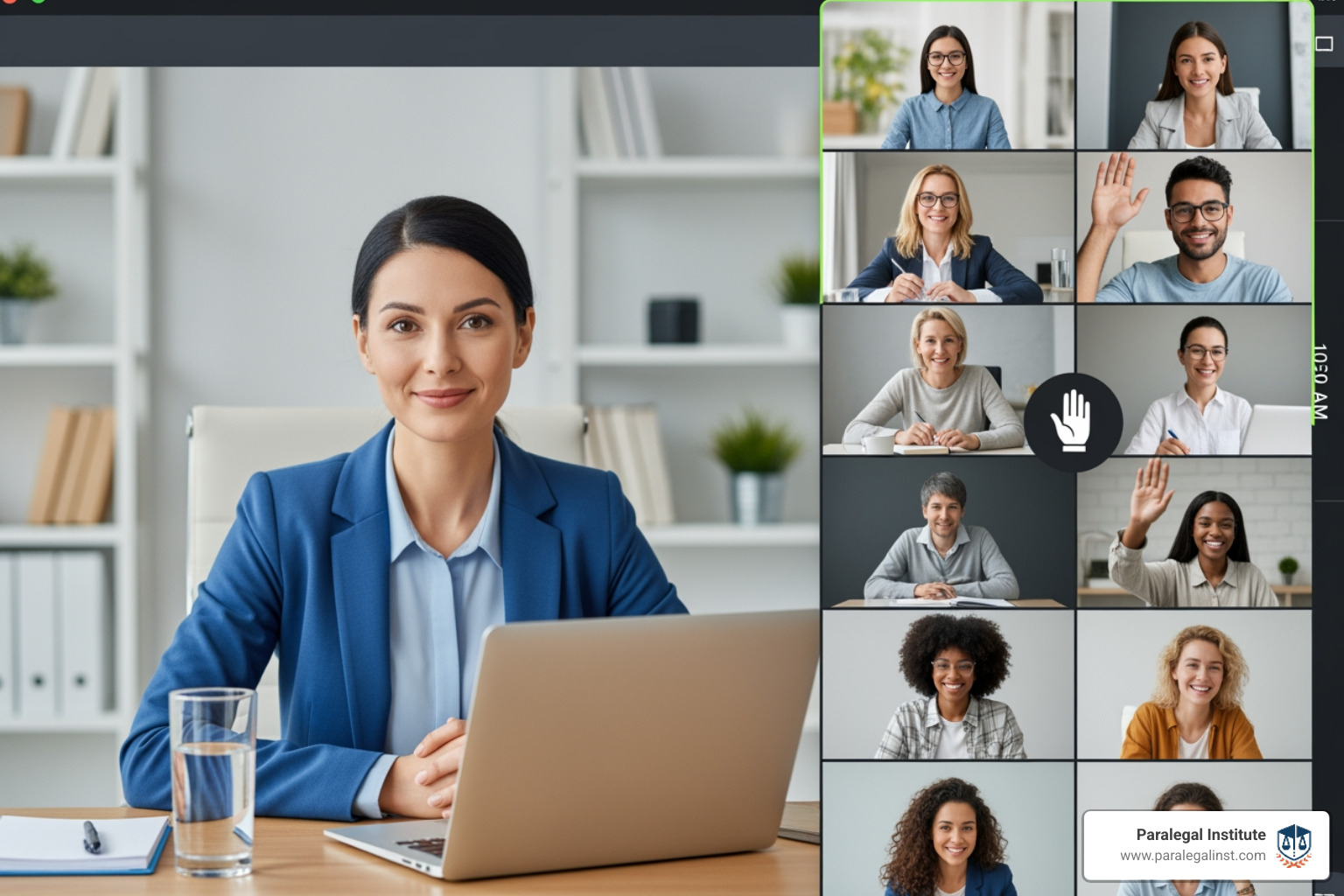 online class with a live instructor - online paralegal