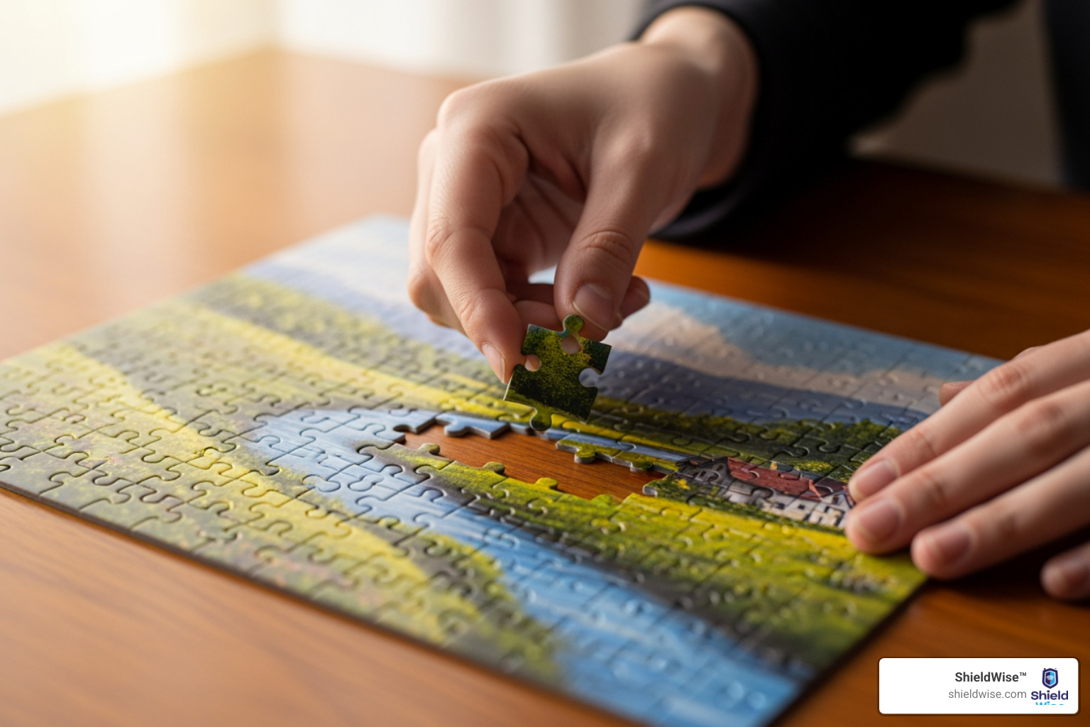 puzzle with a final piece labeled "Medigap" fitting into place - best insurance options for seniors on medicare and fixed income puzzle with a final piece labeled "Medigap" fitting into place - best insurance options for seniors on medicare and fixed income