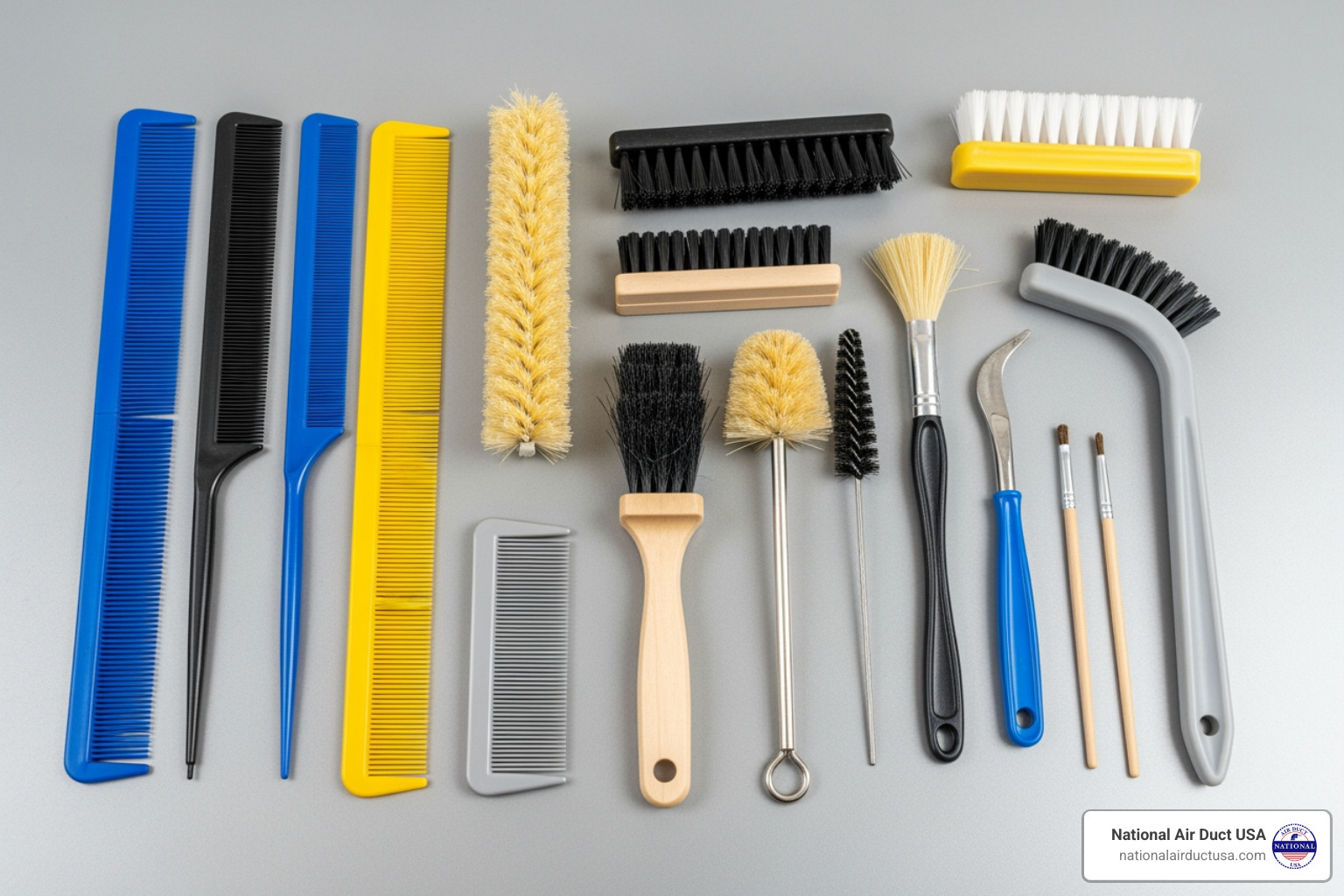 coil cleaning brushes - AC coil cleaning brush