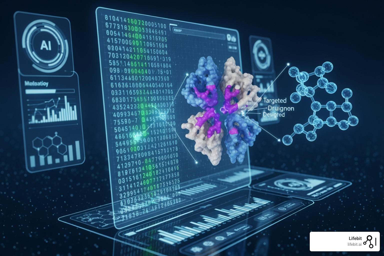 AI pipeline identifying genetic variant, modeling effect, and suggesting targeted drug - best ai for genomics