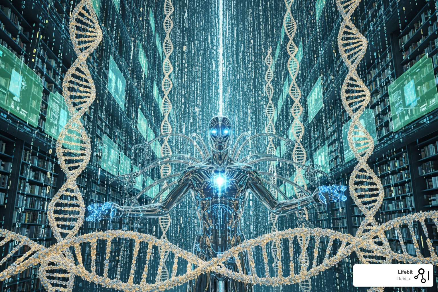 AI reading a massive genome library - best ai for genomics