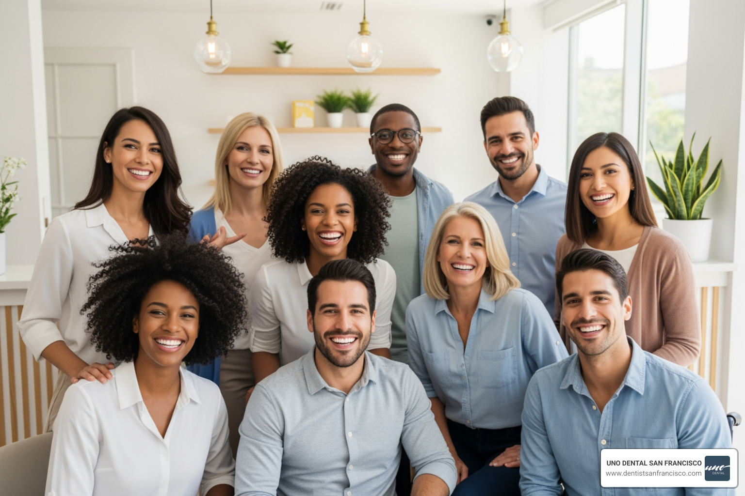 diverse group of people smiling, representing successful smile changes - virtual invisalign consultation diverse group of people smiling, representing successful smile changes - virtual invisalign consultation
