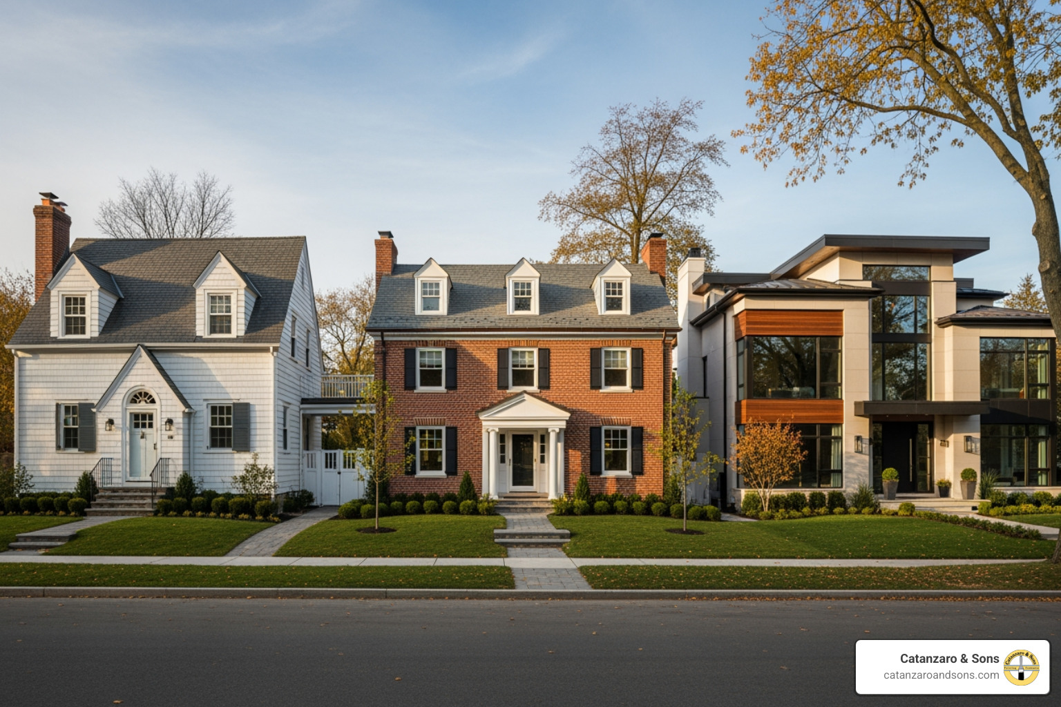 A small Cape, a medium Colonial, and a large custom home in Rhode Island - average cost of painting a house exterior in rhode island A small Cape, a medium Colonial, and a large custom home in Rhode Island - average cost of painting a house exterior in rhode island