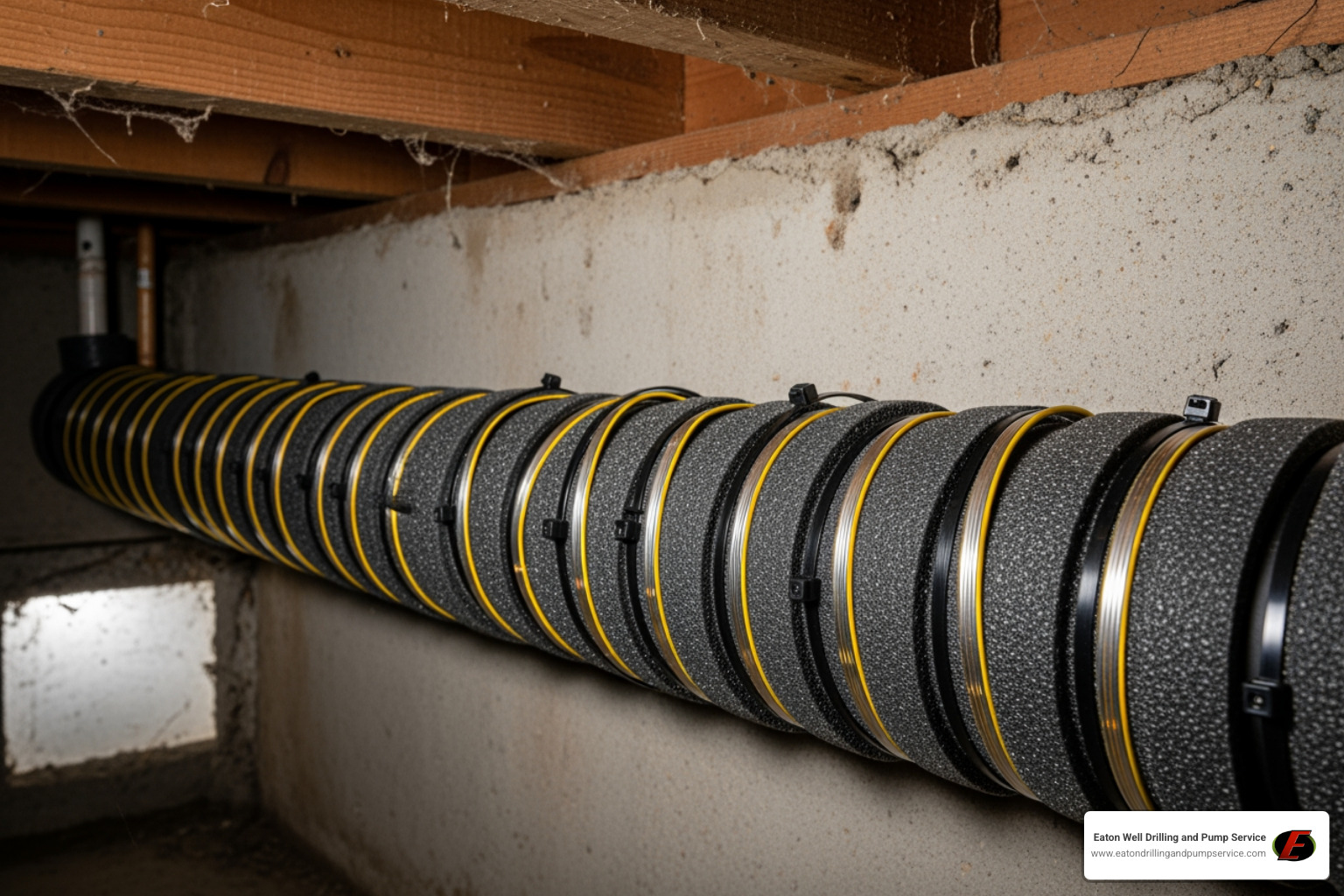 properly insulated pipe with heat tape - how to fix a frozen well pump