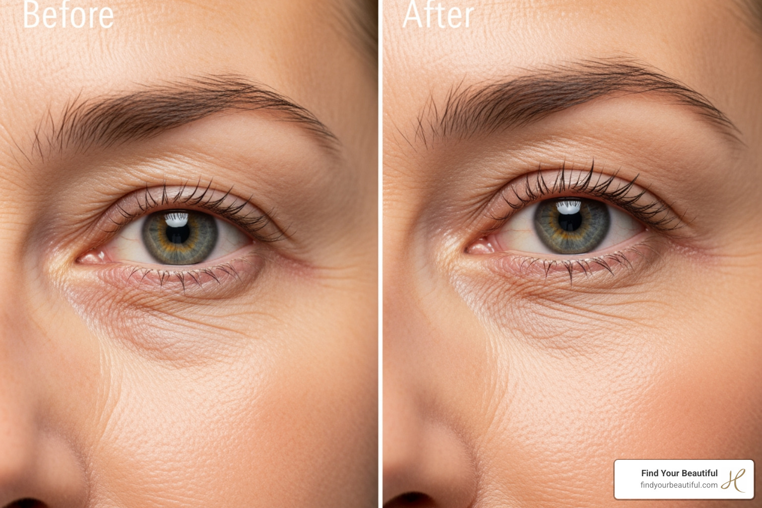 thermage eyes before and after comparison - thermage eyes before and after