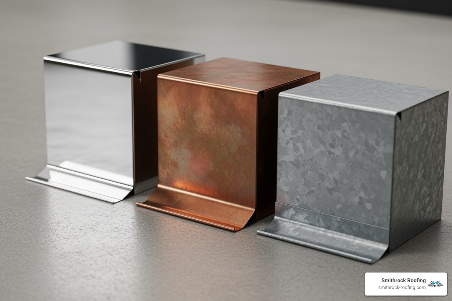 different chase cover materials (stainless steel, copper, galvanized) - replace chimney chase cover