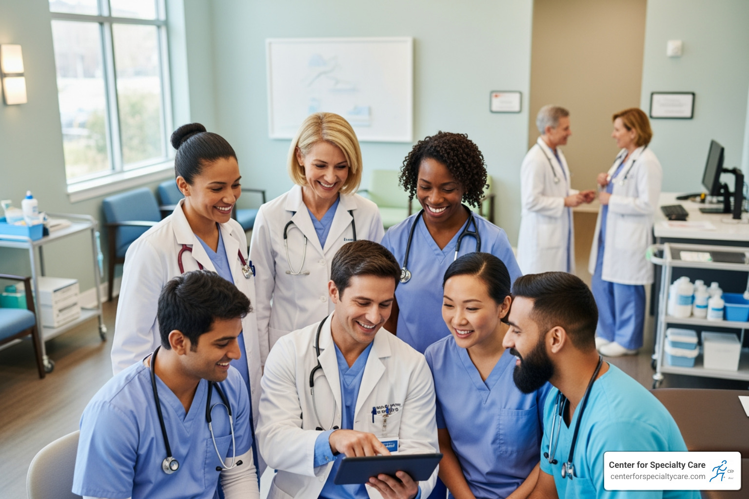 diverse medical team - are pain management clinics legitimate