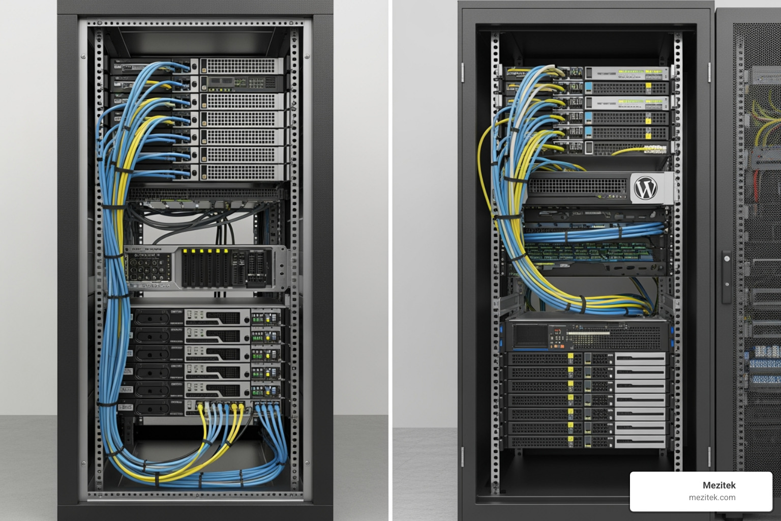 generic server vs. an optimized WordPress server - wordpress hosting