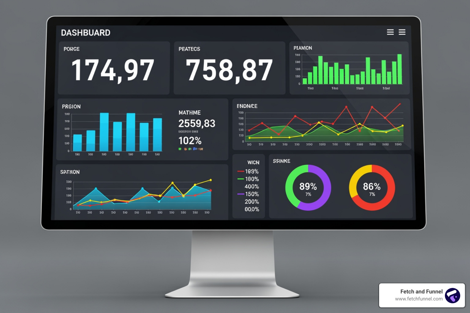 performance dashboard with key real estate ad metrics - facebook ad campaign for real estate performance dashboard with key real estate ad metrics - facebook ad campaign for real estate