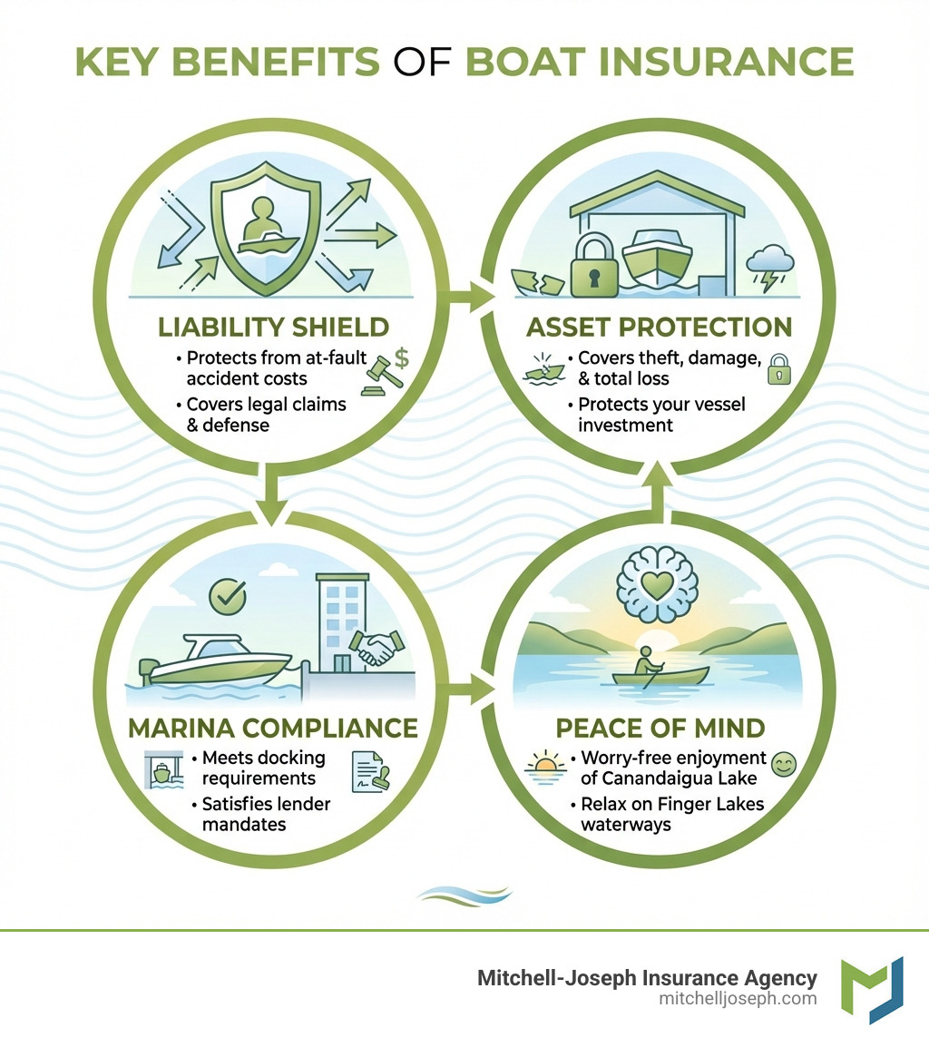 Smooth Sailing in Canandaigua: Get Your Boat Insured Locally - Mitchell ...