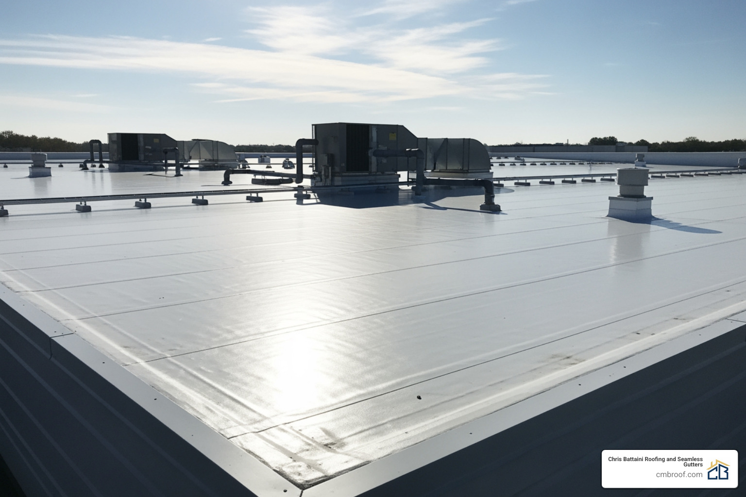 white reflective TPO roof - flat roof material options white reflective TPO roof - flat roof material options