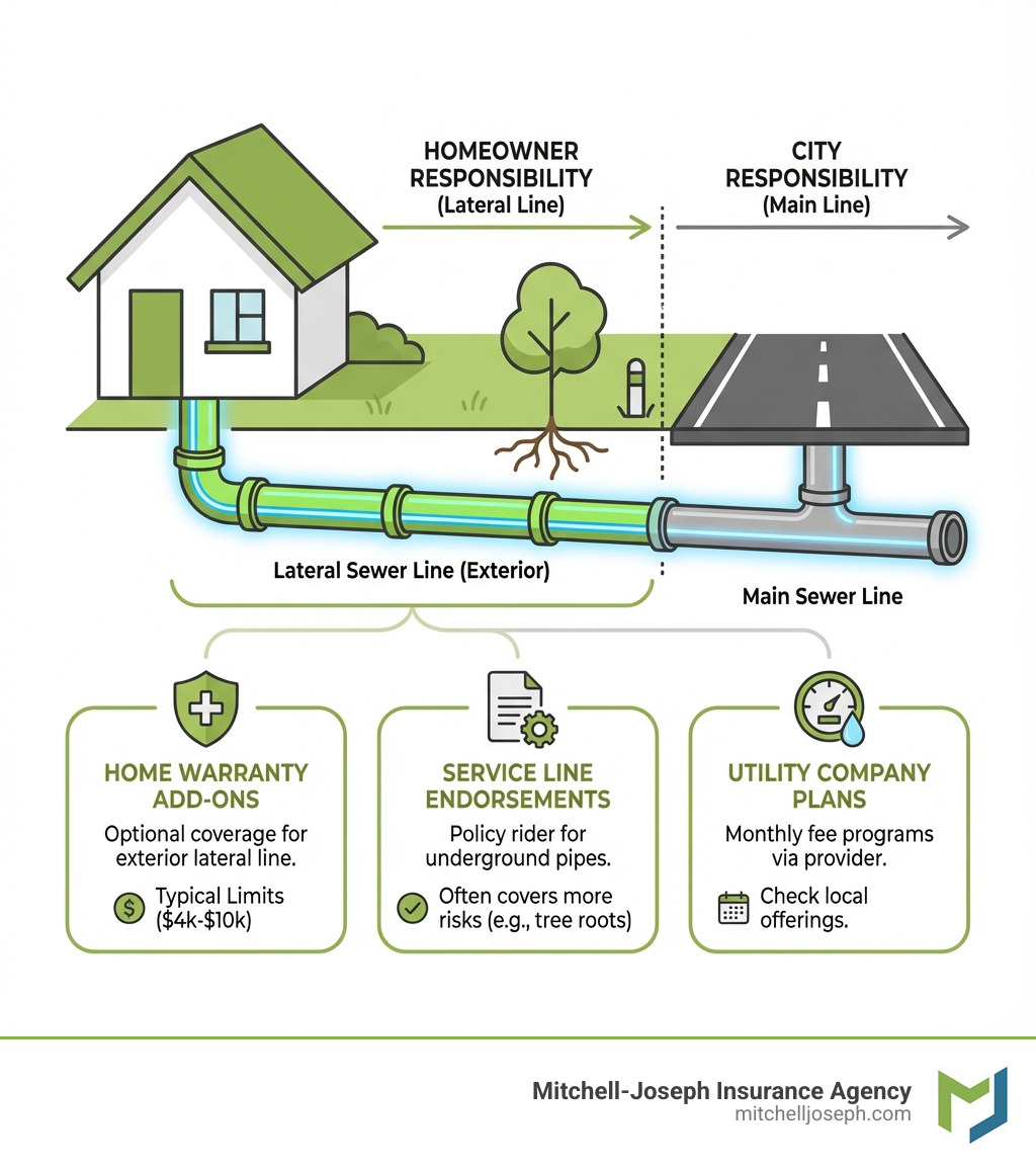 Service Line Coverage Insurance Sewer Line Woes: Is Your Home Warranty Your Hero? - Mitchell-Joseph ...
