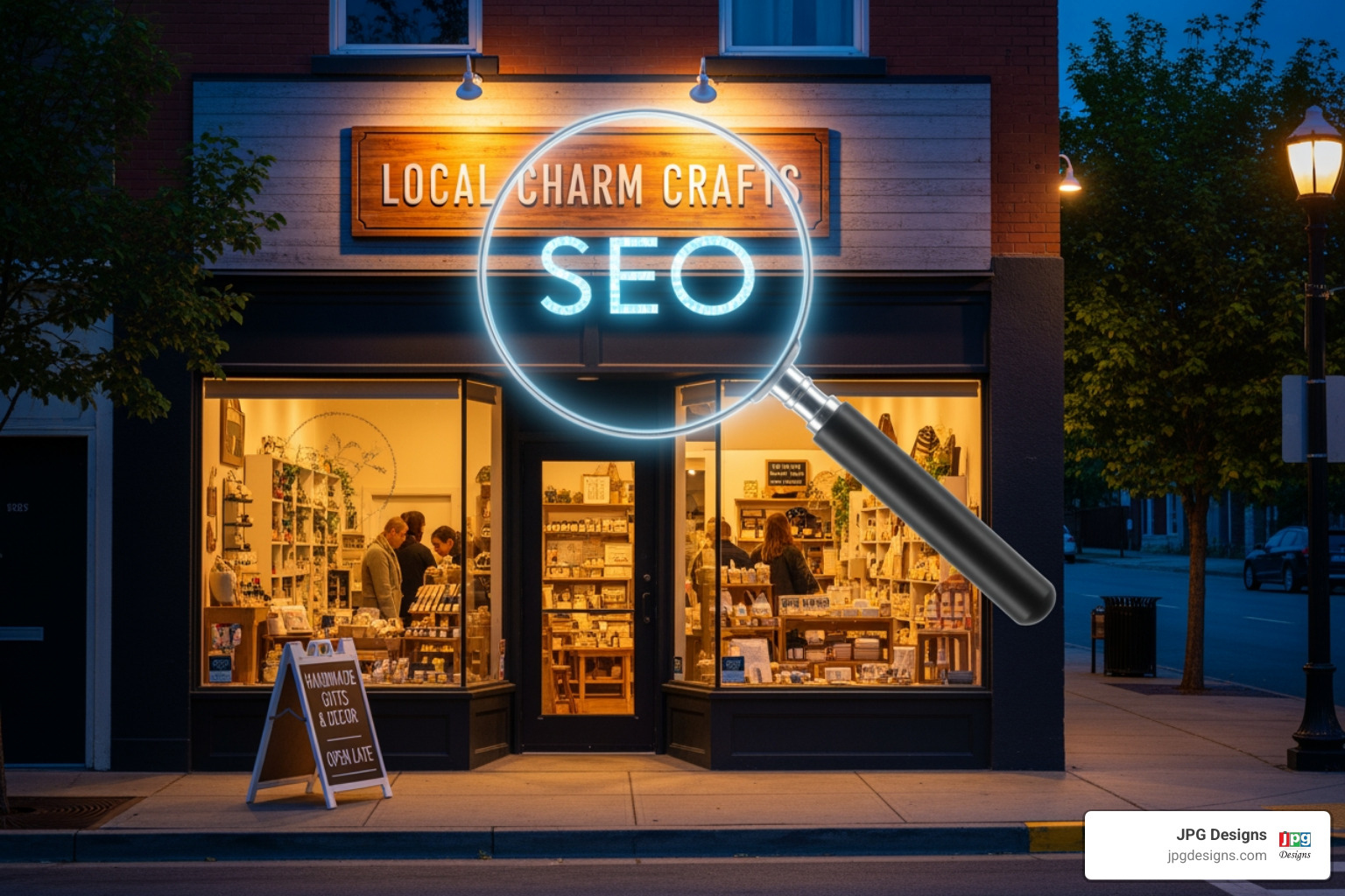 Google search for "plumber near me" showing map pack and organic results - is seo worth it for small business