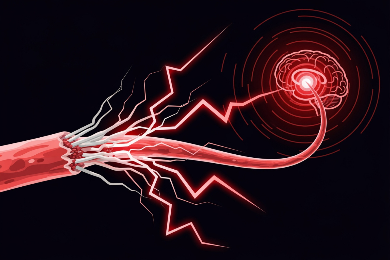 Damaged nerve sending incorrect pain signals to the brain - what is neuropathic pain