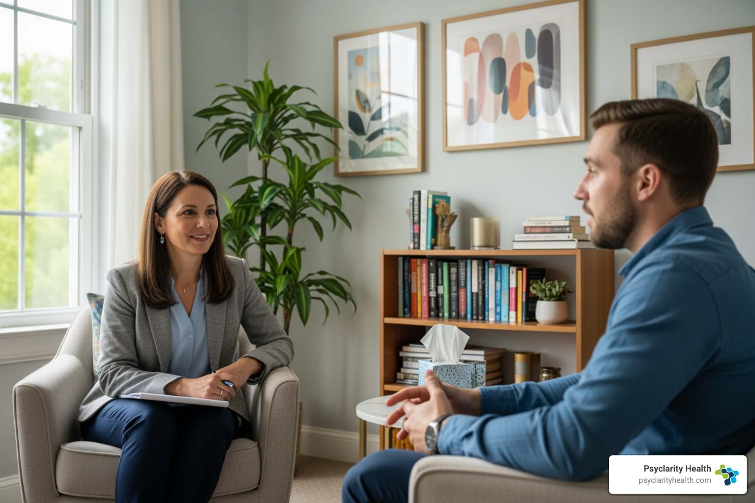 therapy session - dual diagnosis treatment LA