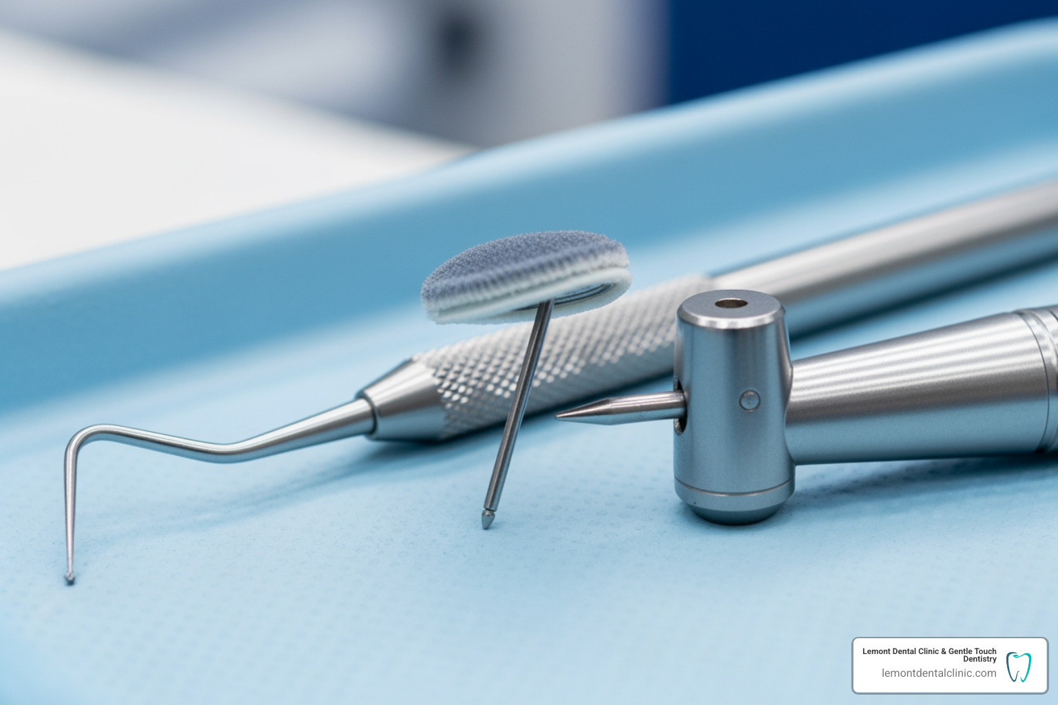 dental hygienist's tools (scaler, polisher) - dentist teeth cleaning dental hygienist's tools (scaler, polisher) - dentist teeth cleaning