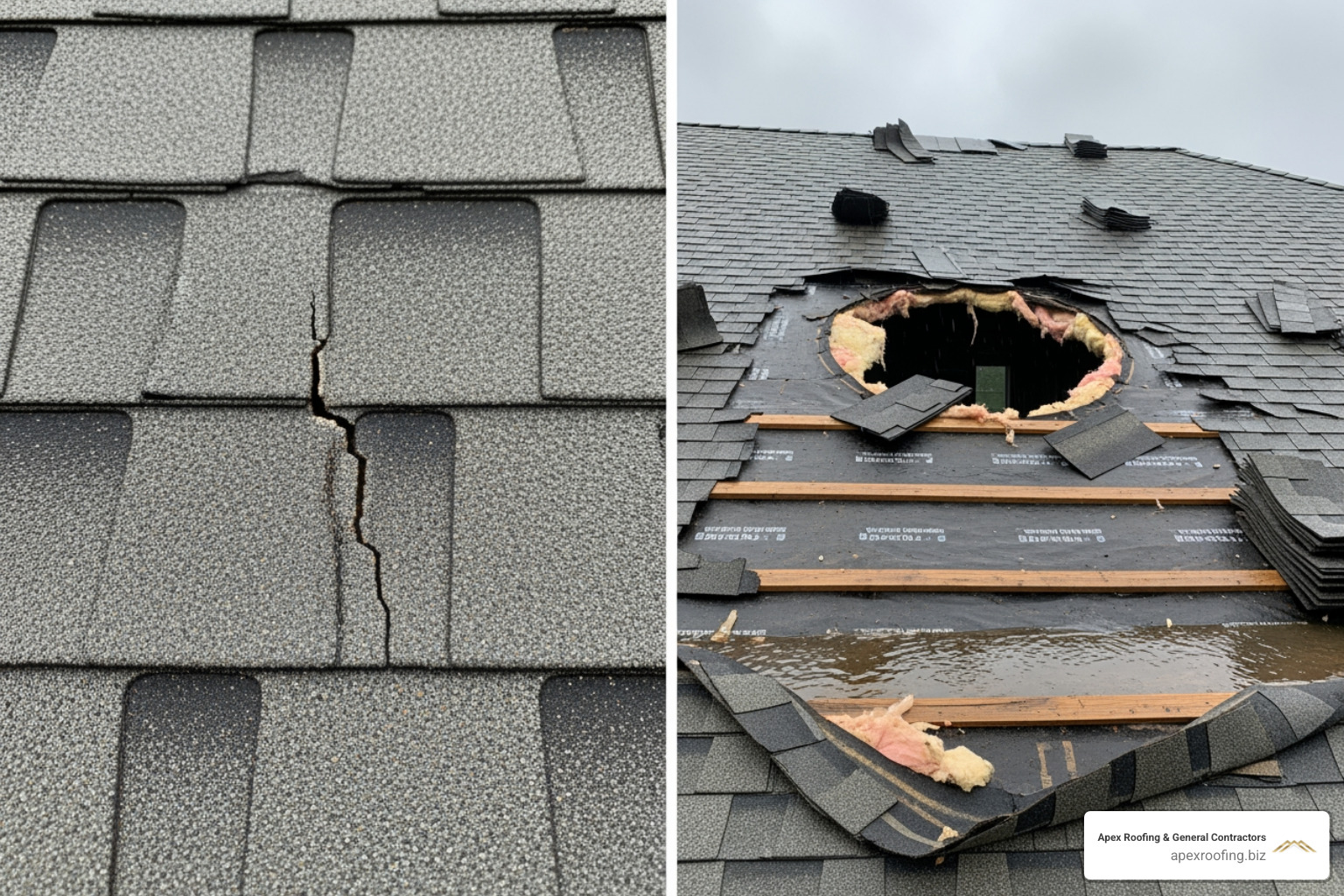Small repair vs. costly roof collapse - roof maintenance San Antonio