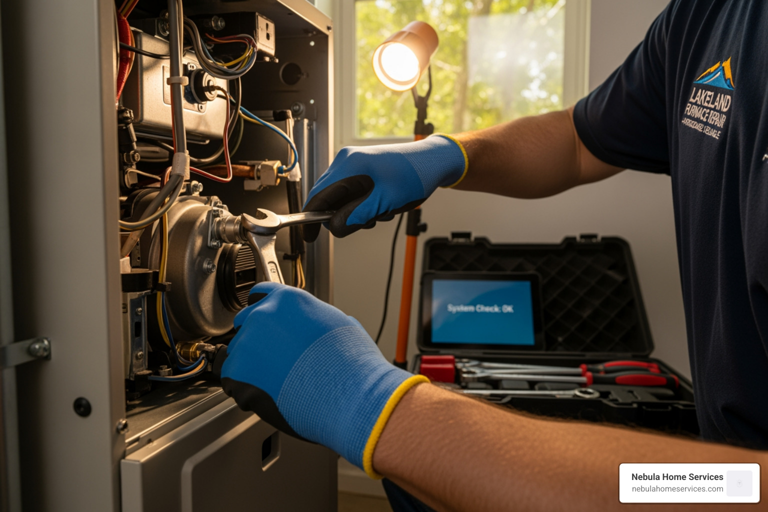 Infographic showing the top 5 signs your furnace needs repair: unusual noises like banging or rattling, strange burning or gas smells, weak or inconsistent airflow, unexpectedly high energy bills, and yellow or flickering pilot light - furnace repair in lakeland, fl Infographic showing the top 5 signs your furnace needs repair: unusual noises like banging or rattling, strange burning or gas smells, weak or inconsistent airflow, unexpectedly high energy bills, and yellow or flickering pilot light - furnace repair in lakeland, fl