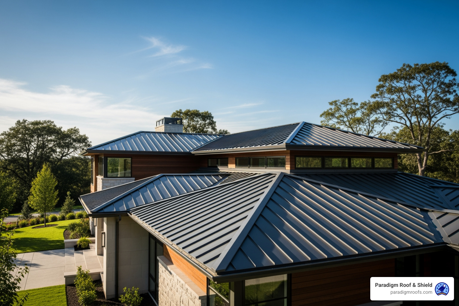 stylish standing seam metal roof - Residential roof replacement McKinney stylish standing seam metal roof - Residential roof replacement McKinney