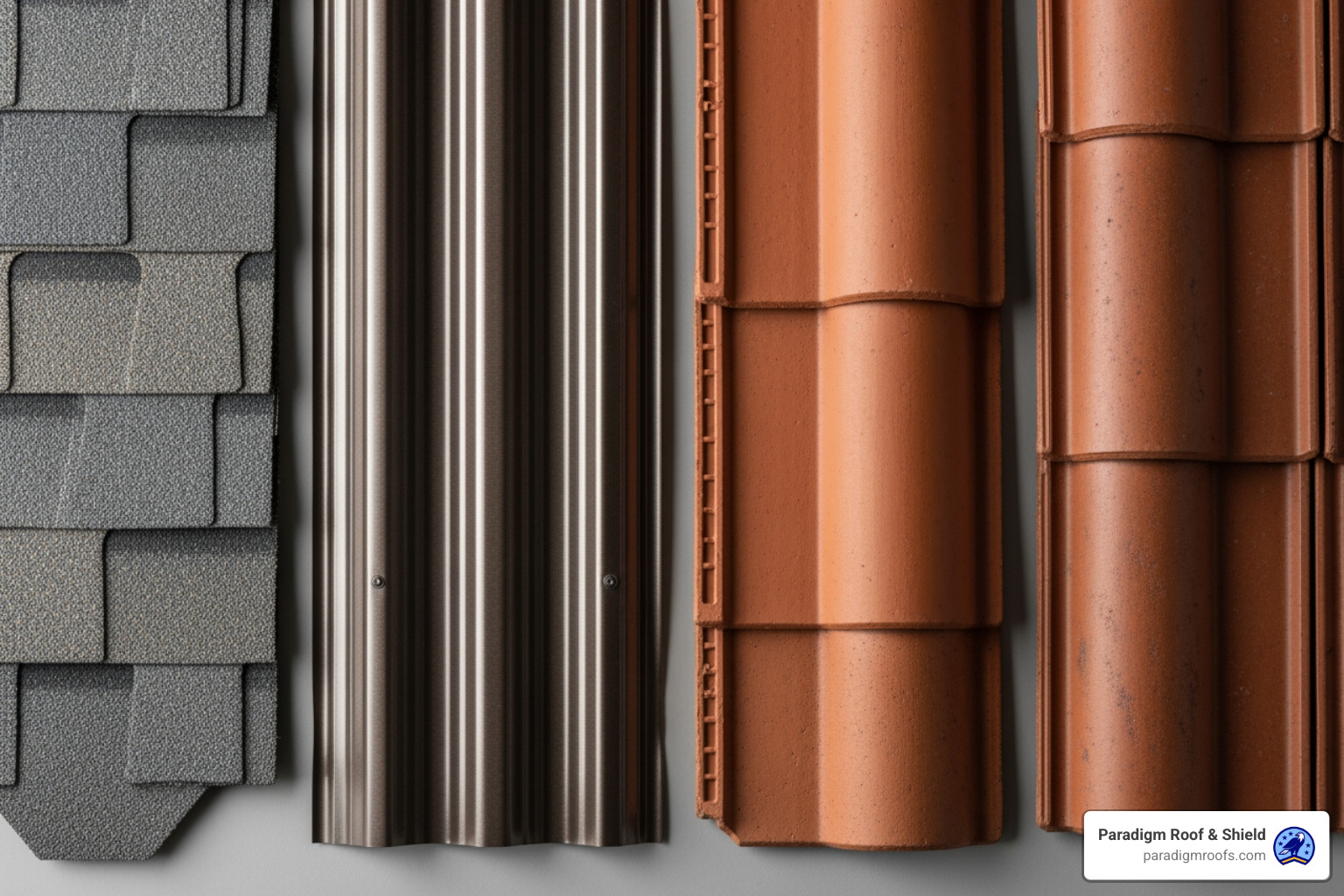 various roofing material samples, including asphalt shingles, metal panels, and clay tiles - roof cost estimate various roofing material samples, including asphalt shingles, metal panels, and clay tiles - roof cost estimate