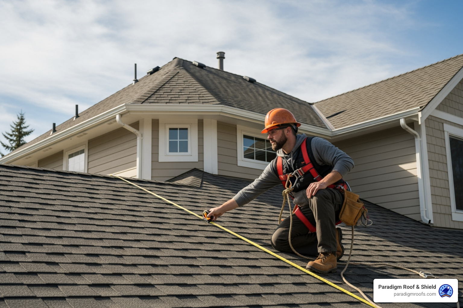 roofing contractor measuring roof - cost of new roof on 2500 sq ft house roofing contractor measuring roof - cost of new roof on 2500 sq ft house