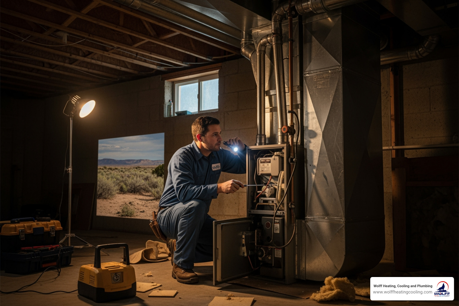 Infographic showing the 5 critical signs your heating system needs immediate repair: unusual noises from furnace components, inconsistent room temperatures, unexplained increases in energy bills, frequent on-off cycling, and strange odors or yellow pilot light flames - heating repair rio rancho nm Infographic showing the 5 critical signs your heating system needs immediate repair: unusual noises from furnace components, inconsistent room temperatures, unexplained increases in energy bills, frequent on-off cycling, and strange odors or yellow pilot light flames - heating repair rio rancho nm