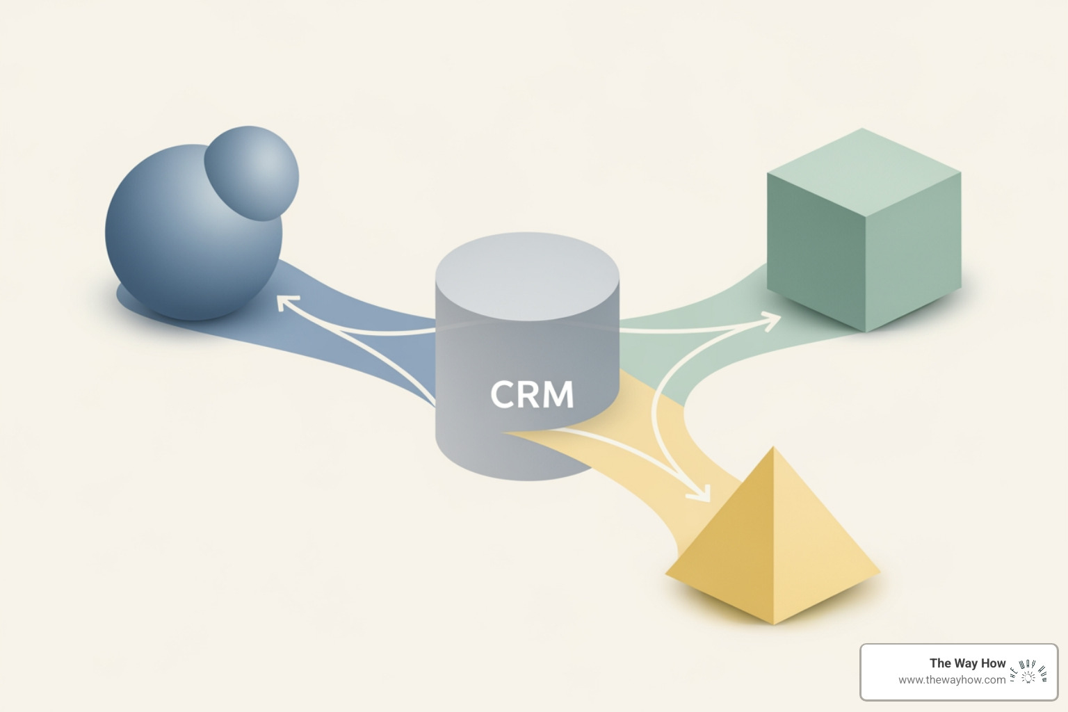 Diagram showing the logos of Shopify, BigCommerce, and WooCommerce with arrows pointing towards a central HubSpot logo, symbolizing seamless integration and data synchronization. - hubspot ecommerce automation