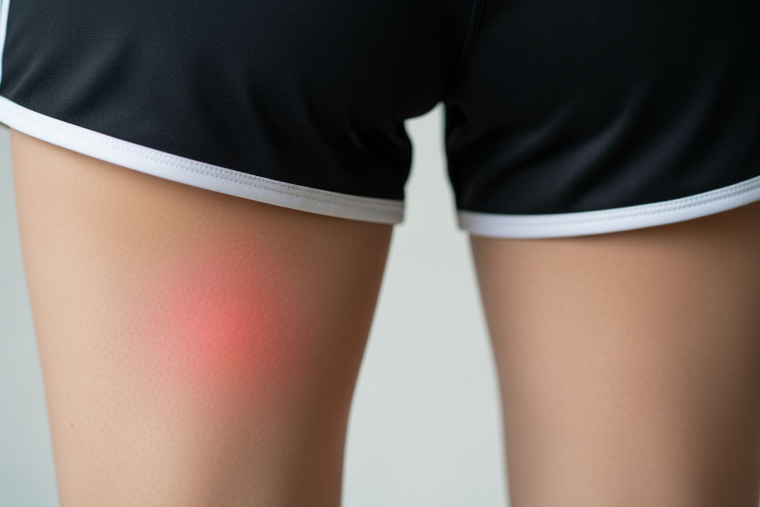 Swollen hamstring - signs of hamstring pull