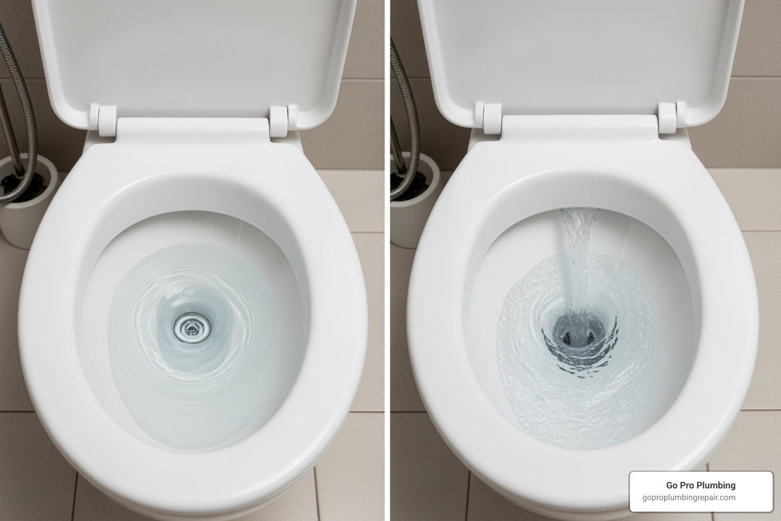 comparing a weak toilet flush to a strong one - toilet siphon repair comparing a weak toilet flush to a strong one - toilet siphon repair