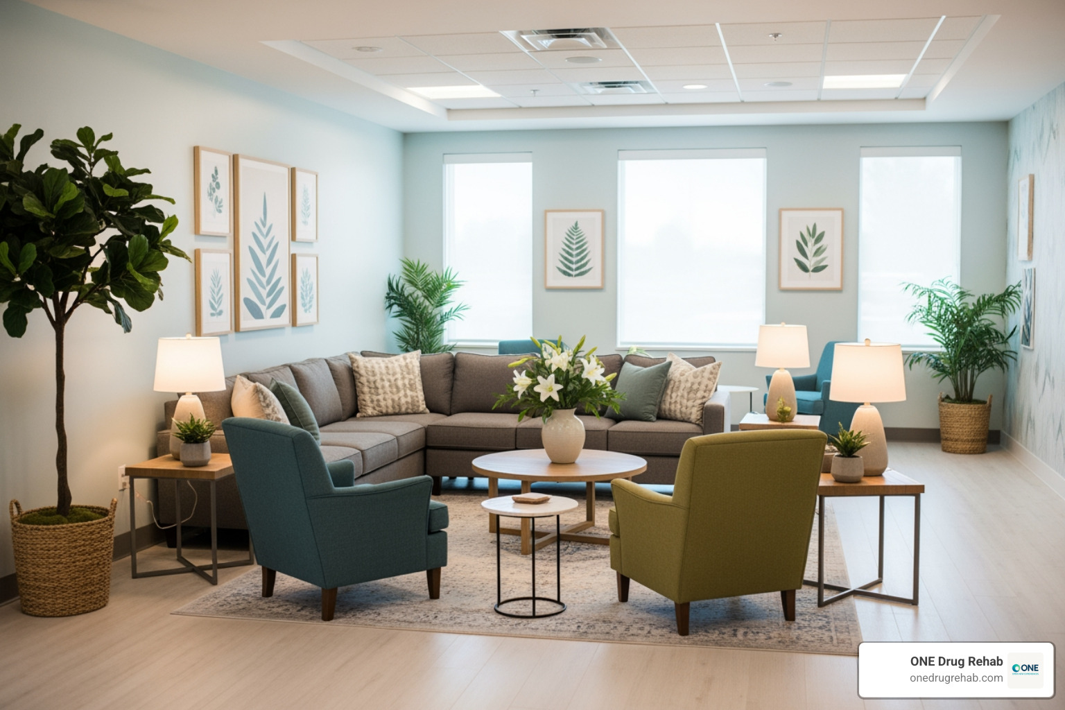 serene and professional treatment facility environment - Addiction treatment programs