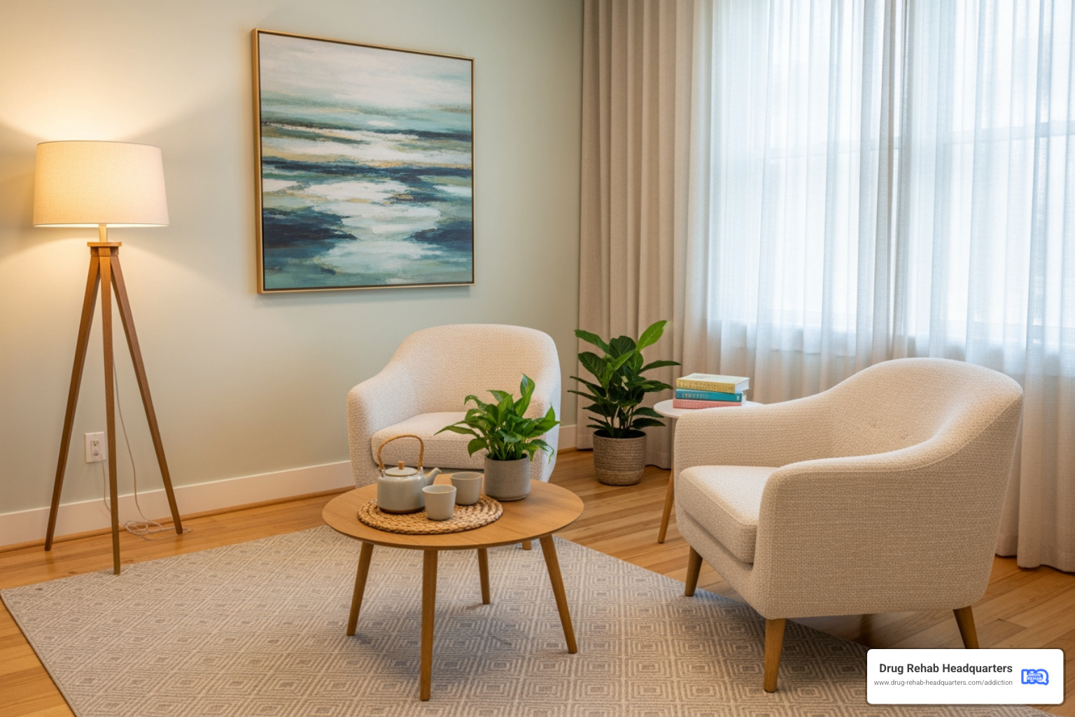 Serene therapy session room - drug treatment centers chattanooga tn