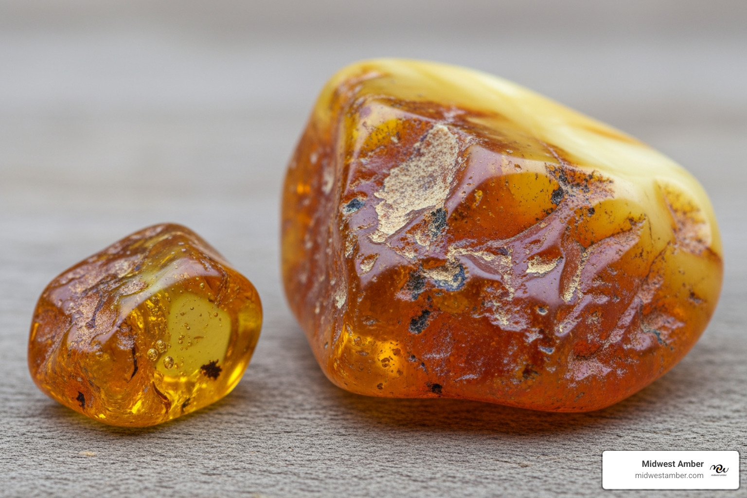 raw, unpolished piece of Baltic amber - amber in baltic sea
