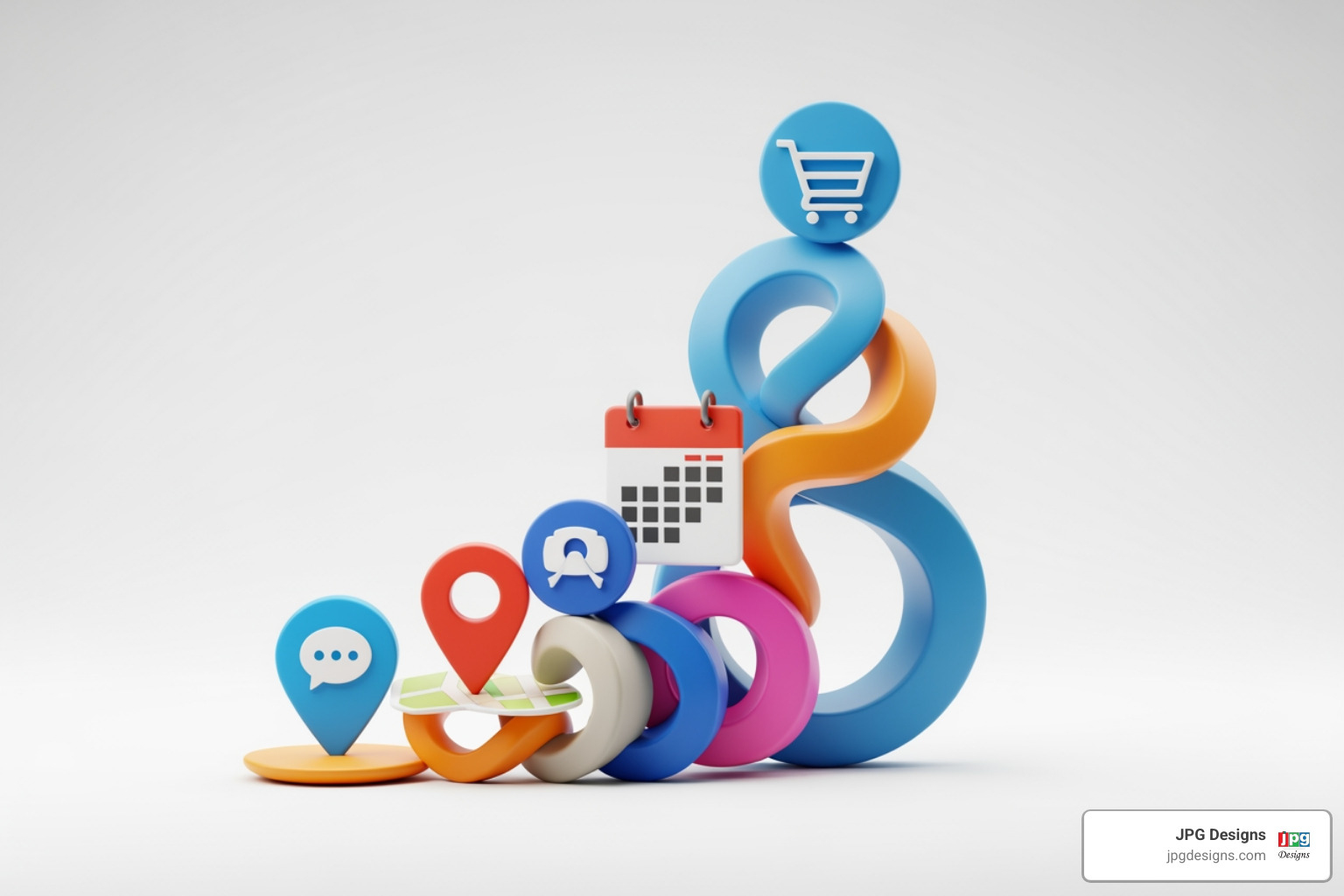 flowchart showing how different features like "online booking" or "custom quote calculator" add to the overall project cost - plumbing web design services cost
