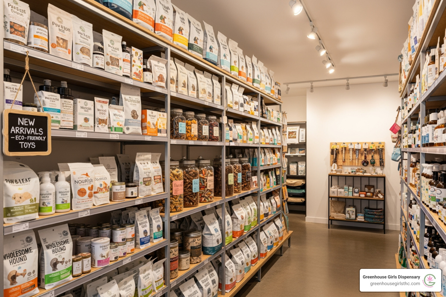 boutique pet store aisle with natural products - cbd dog treats near me boutique pet store aisle with natural products - cbd dog treats near me