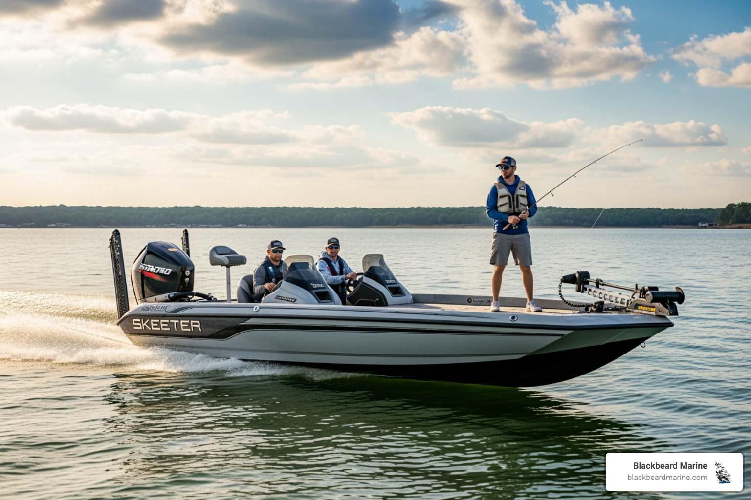 Skeeter fishing boat at Lake Texoma - Boat Financing Options Skeeter fishing boat at Lake Texoma - Boat Financing Options