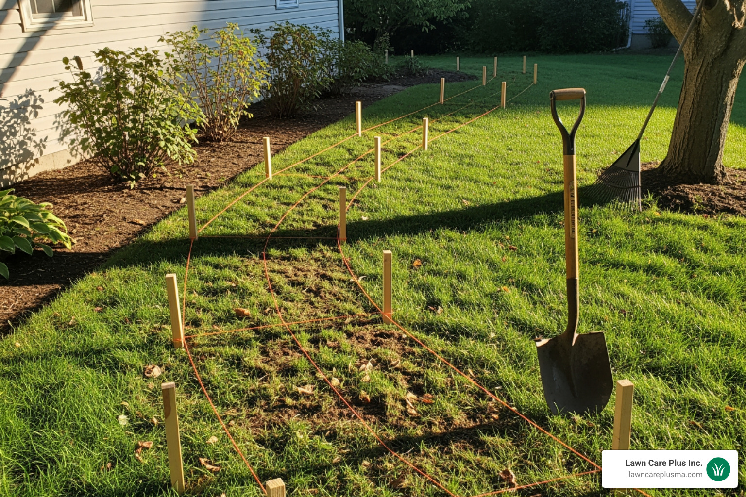 marked out walkway - Walkway Installation