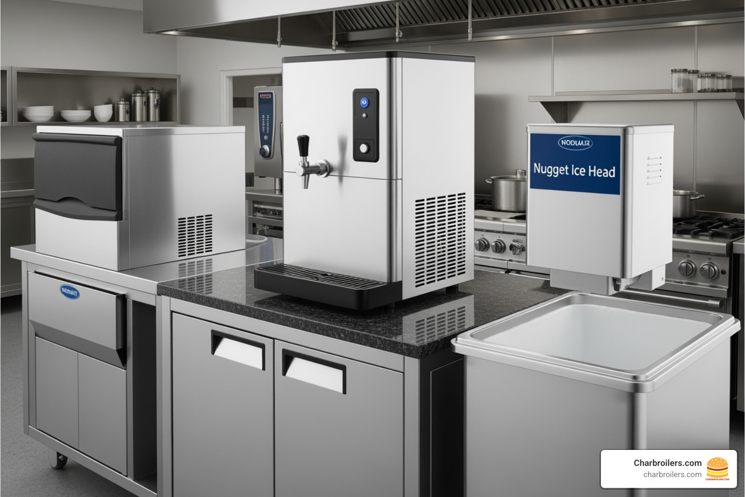 different types of nugget ice makers - commercial ice makers nugget