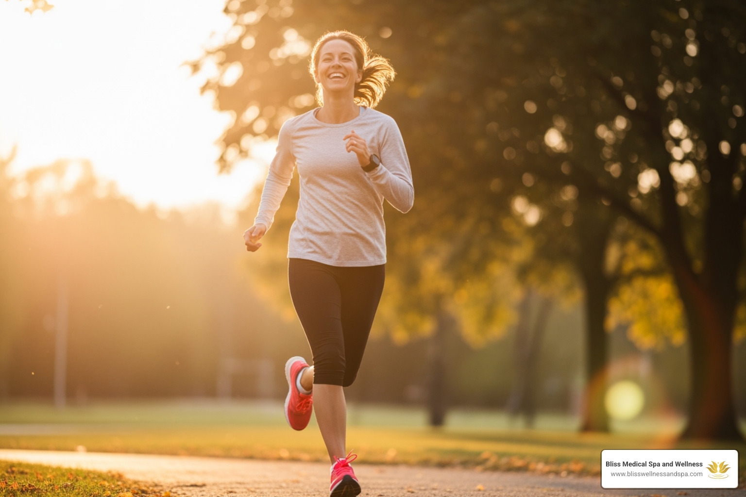 person feeling energetic and happy - Bioidentical hormone optimization person feeling energetic and happy - Bioidentical hormone optimization