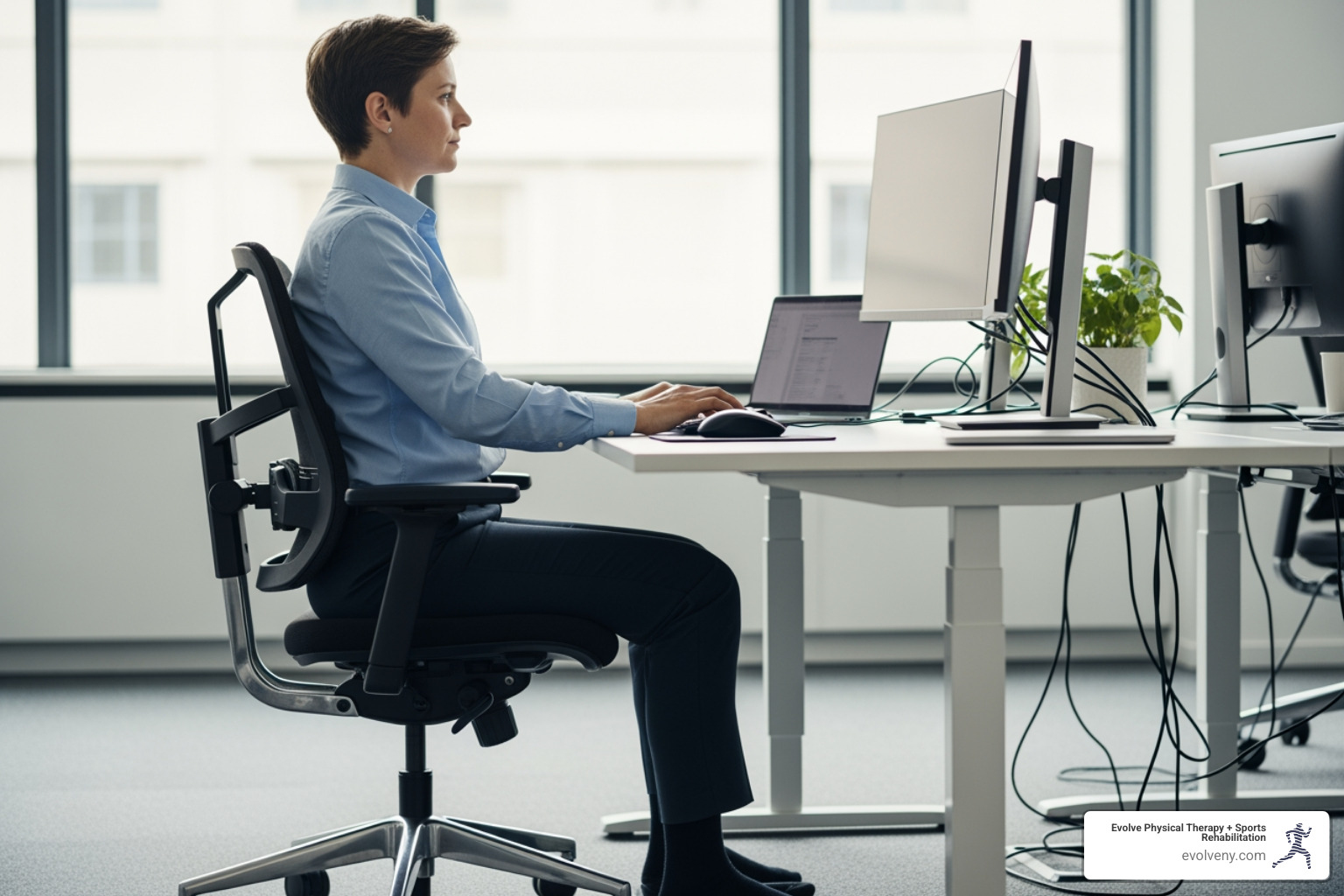 ergonomic sitting position - what is the ergonomically optimum body posture