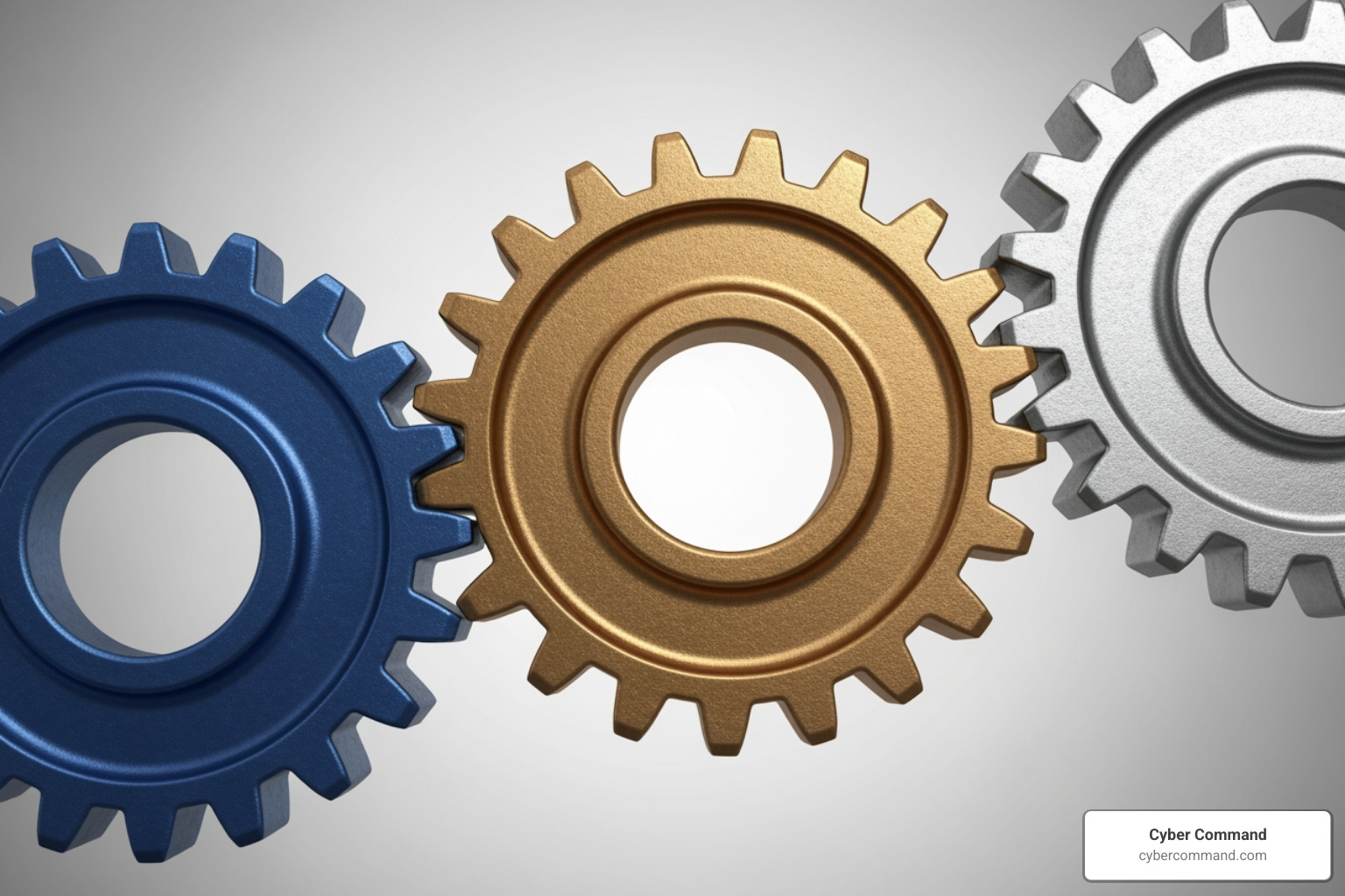 interconnected gears labeled DPA, RPA, and BPM - digital process automation