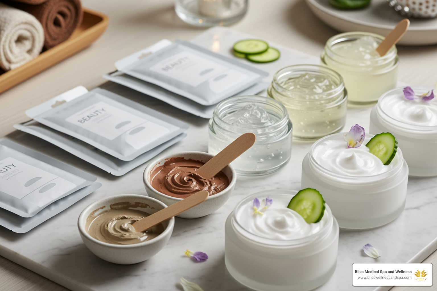 different types of facial masks - facial spa phoenix az