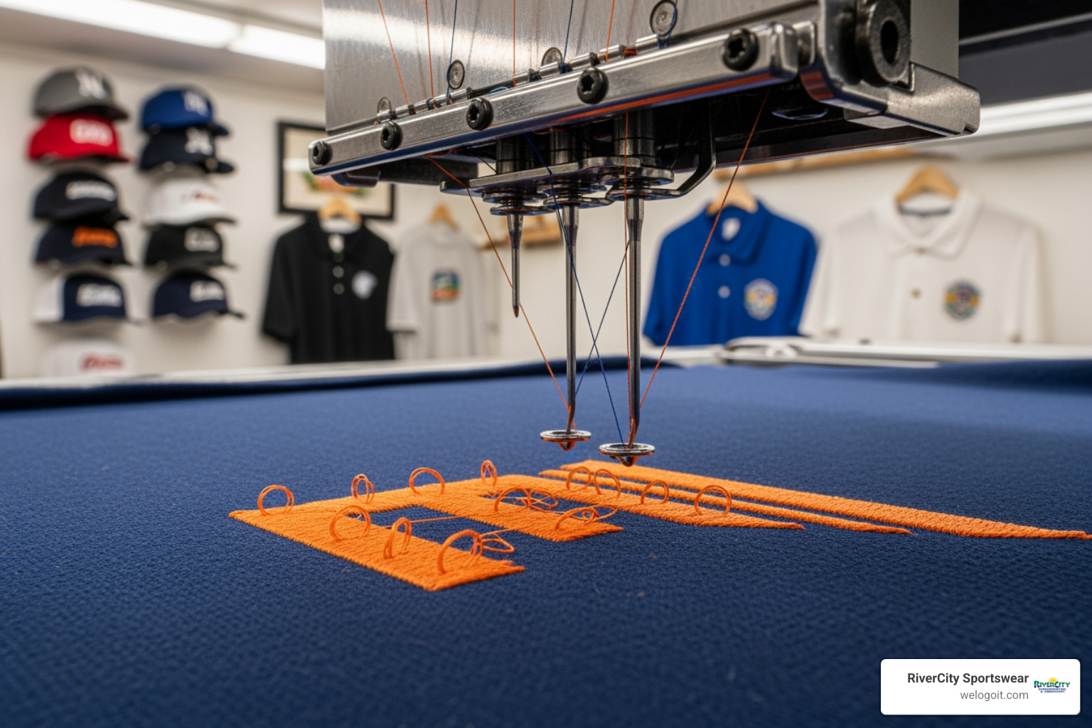 embroidery service Austin