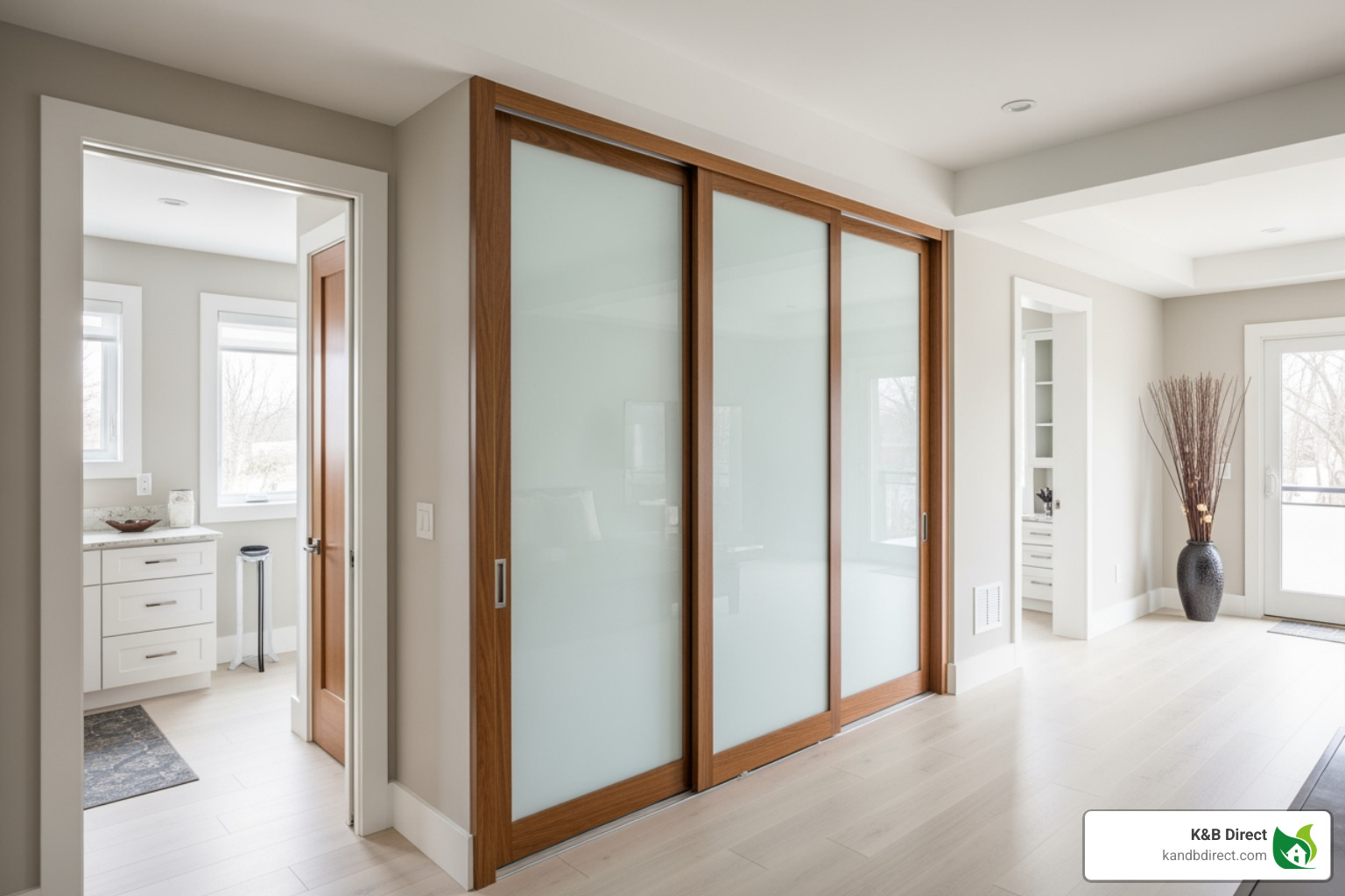 tall custom slider door - Custom size closet doors